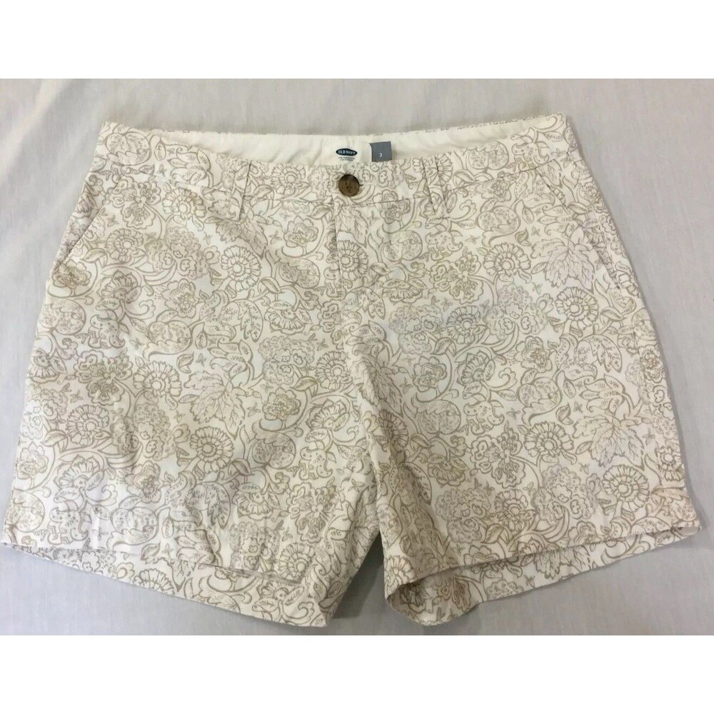 OLD NAVY WOMENS COTTON SHORTS SIZE 2